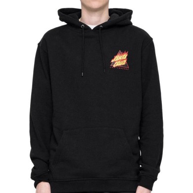 Santa Cruz Men's Hoodie Flamed Not A Dot Santa Cruz Men's Hoodie Flamed Not A Dot