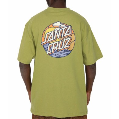 Santa Cruz S/S T-Shirt Cliff View Dot MEN