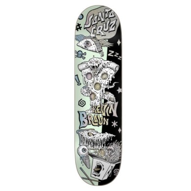 Santa Cruz Skateboard VX Deck Braun Fever Dream WOMEN