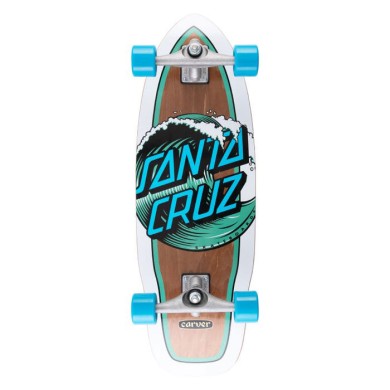 Santa Cruz Surf Skate Complete Wave Dot Cut B
