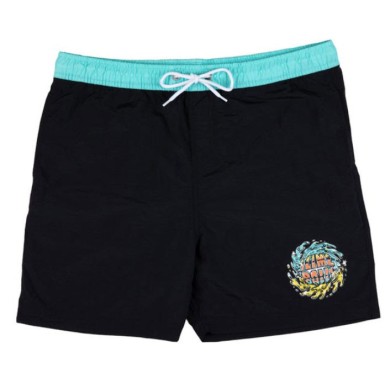 Santa Cruz Swimshort SB Logo Chrome