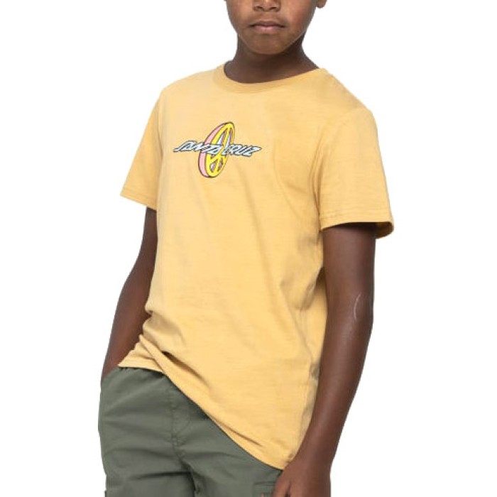 Santa Cruz Kids Short Sleeve T-Shirt Peace Strip