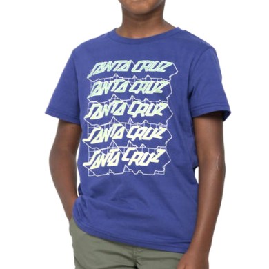 Santa Cruz Youth T-Shirt Grid Stacked