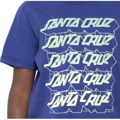 Santa Cruz Youth T-Shirt Grid Stacked