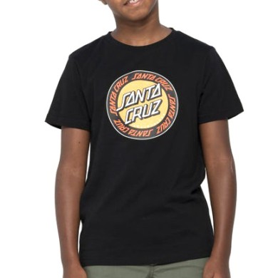 Santa Cruz Youth T-Shirt Outer Ringed Dot
