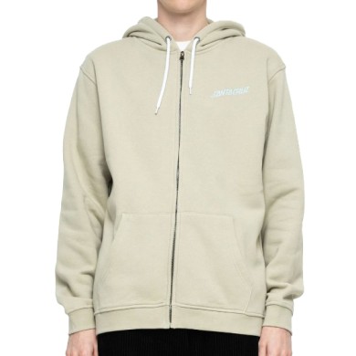 Santa Cruz Men's Hoodie with Zip Shadowless Dot STREET WEAR