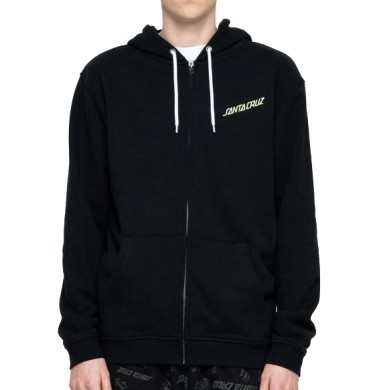 Santa Cruz Men's Hoodie with Zip Shadowless Dot STREET WEAR