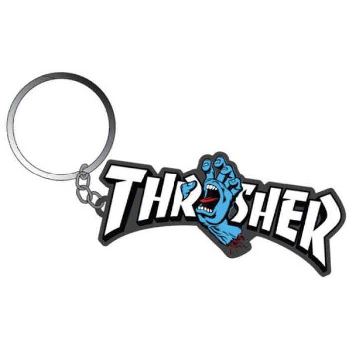 Santa Cruz x Thrasher Accessories Thrasher Screaming Hand Key Chain