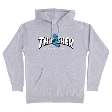 Santa Cruz x Thrasher Αντρικό Φούτερ Thrasher Screaming Logo ΡΟΥΧΑ ΠΟΛΗΣ