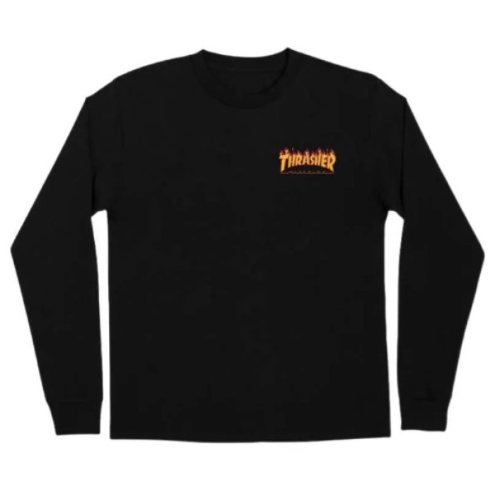 Santa Cruz x Thrasher L/S T-Shirt Thrasher Flame Dot 
