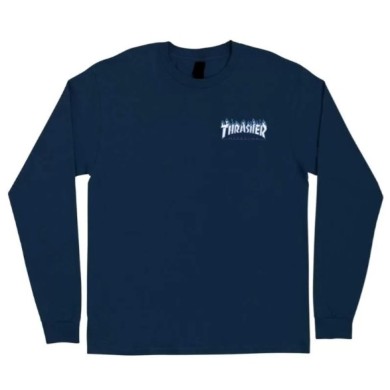 Santa Cruz x Thrasher L/S T-Shirt Thrasher Flame Dot 