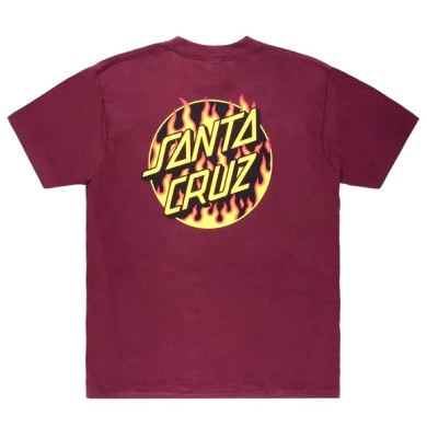 Santa Cruz x Thrasher S/S T-Shirt Thrasher Flame Dot 