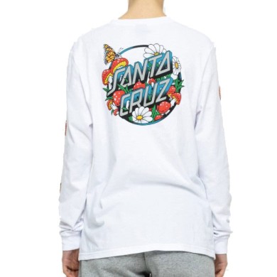 Santa Cruz Women's Long Sleeve T-Shirt Mushroom Monarch Dot 