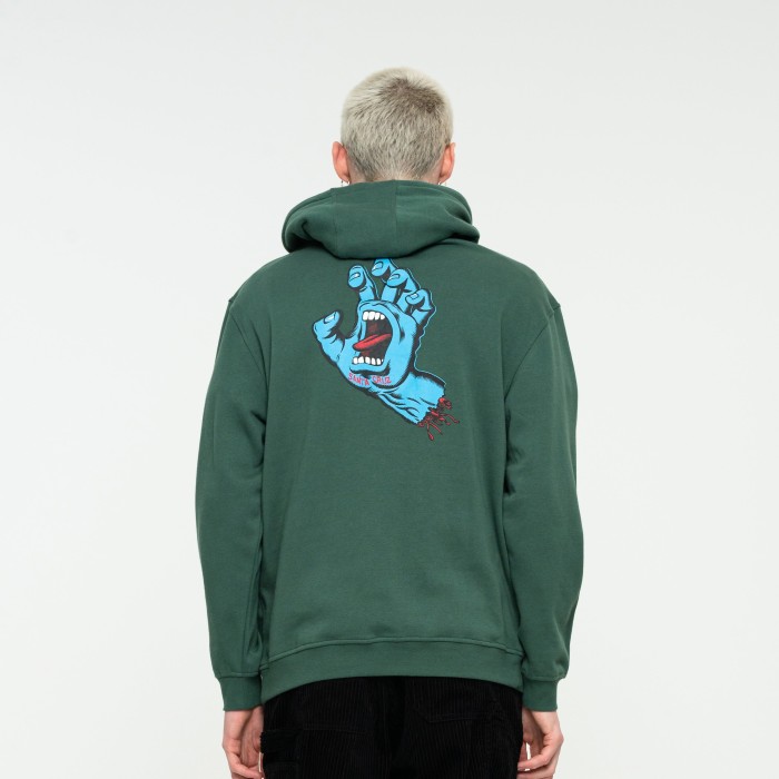 Santa Cruz Men's Hoodie Screaming Hand Chest Santa Cruz Men's Hoodie Screaming Hand Chest