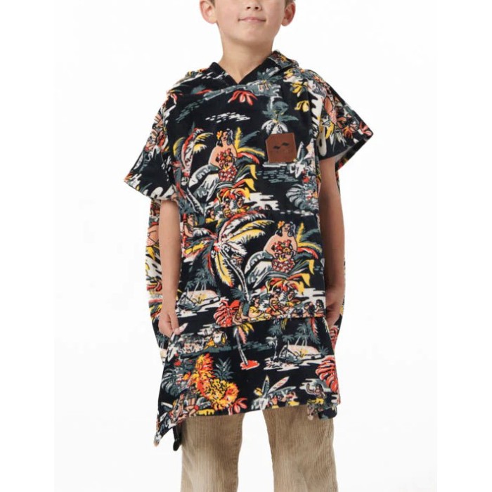 Slowtide Kids Poncho Island Breeze Slowtide Kids Poncho Island Breeze