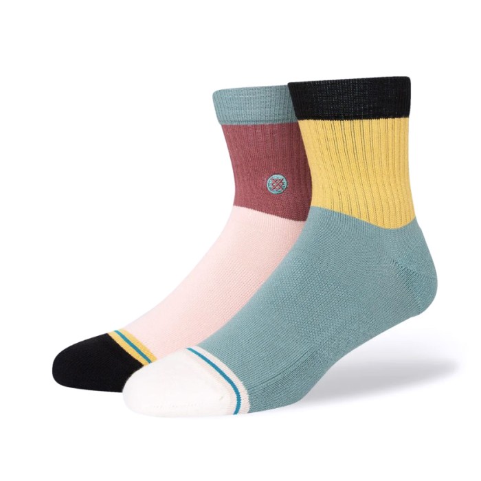 Stance Socks Blocked QTR Stance Socks Blocked QTR