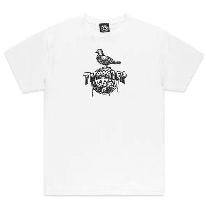 Thrasher X Antihero Κοντομάνικο Μπλουζάκι Cover The Earth