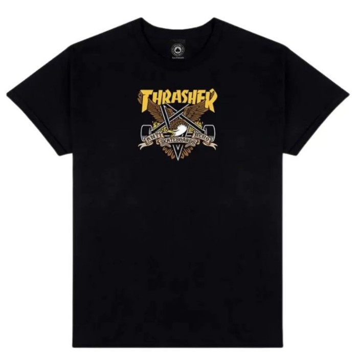 Thrasher X Antihero Κοντομάνικο Μπλουζάκι Eaglegram Ρούχα Thrasher X Antihero Κοντομάνικο Μπλουζάκι Eaglegram Ρούχα