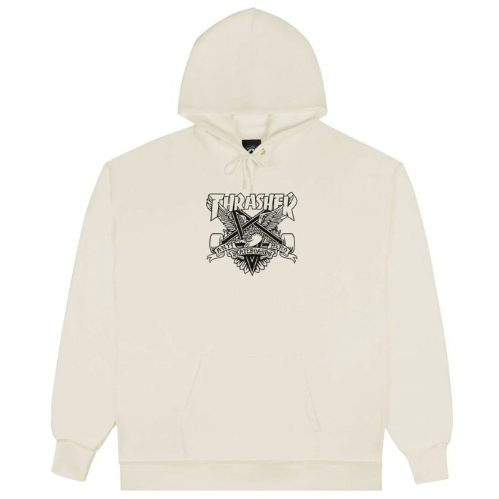 Thrasher X Antihero Men's Hoodie Eaglegram STREET WEAR