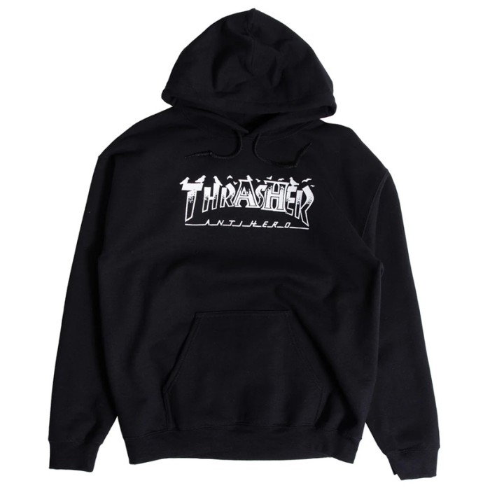 Thrasher X Antihero Αντρικό Φούτερ Pigeon Mag ΡΟΥΧΑ ΠΟΛΗΣ