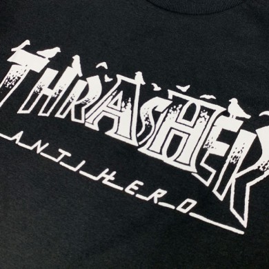 Thrasher X Antihero Αντρικό Φούτερ Pigeon Mag ΡΟΥΧΑ ΠΟΛΗΣ