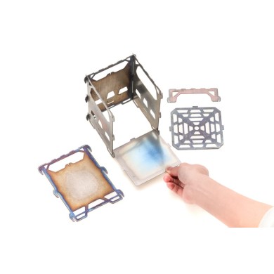 Keith Stove Titanium Alloy Backpacking Wood Stove Camping