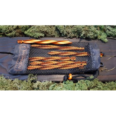 Bushmen Twister Πάσσαλοι Κατασκήνωσης Πακέτο 6 Ultralight Bushmen Twister Πάσσαλοι Κατασκήνωσης Πακέτο 6 Ultralight
