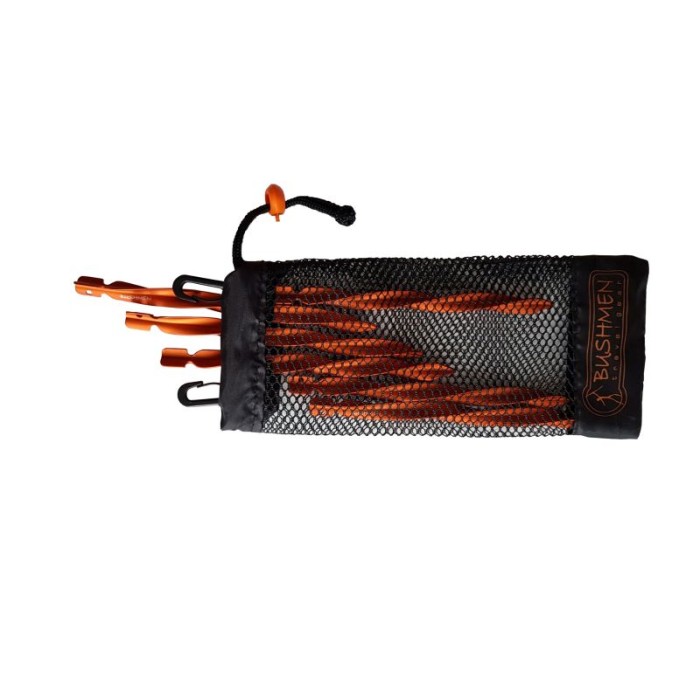 Bushmen Twister Πάσσαλοι Κατασκήνωσης Πακέτο 6 Ultralight Bushmen Twister Πάσσαλοι Κατασκήνωσης Πακέτο 6 Ultralight