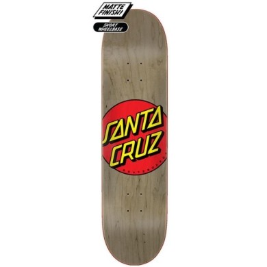 Santa Cruz Classic Dot Skateboard Deck - 8.375in x 31.83in