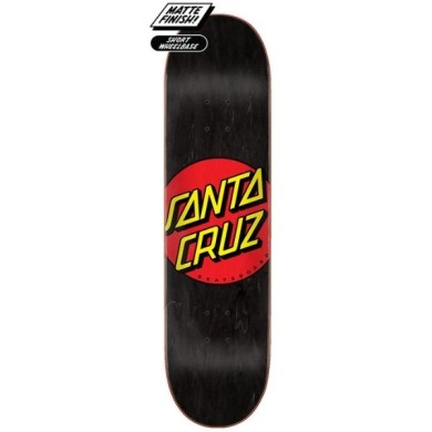 Santa Cruz Skateboard Classic Dot 8.25in x 31.83in WOMEN