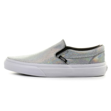 VANS WNS SHOES CLASSIC SLIP-ON SILVER