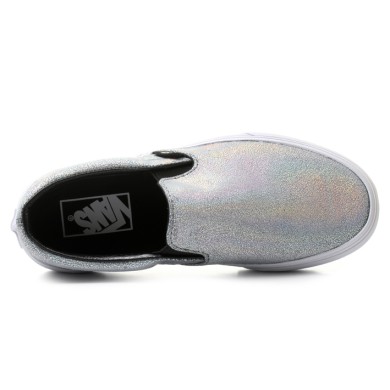 VANS WNS SHOES CLASSIC SLIP-ON SILVER WOMEN