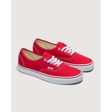 VANS SHOE AUTHENTIC RED FOOTWEAR VANS SHOE AUTHENTIC RED FOOTWEAR