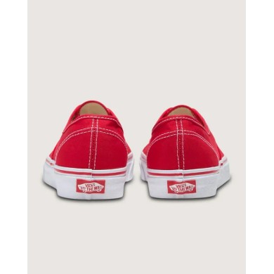 VANS SHOE AUTHENTIC RED FOOTWEAR VANS SHOE AUTHENTIC RED FOOTWEAR