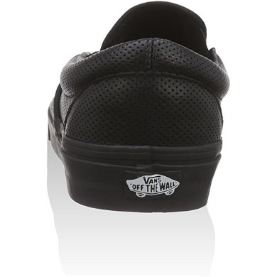 VANS SHOES CLASSIC SLIP ON PERF LEATHER 