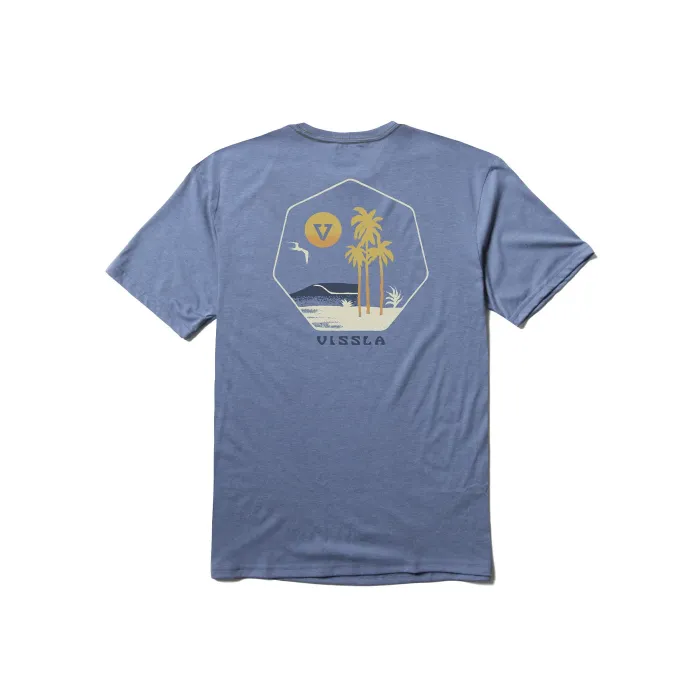 Vissla S/S T-Shirt Tres Palmas Comp Lite Eco DriRelease T-shirt / Tanks