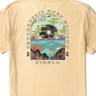Vissla S/S T-Shirt Lucid Dreams Cosmic Wash Μακό Κοντομάνικα Vissla S/S T-Shirt Lucid Dreams Cosmic Wash Μακό Κοντομάνικα