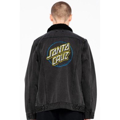 Santa Cruz Jacket Void Ring Dot Denim 