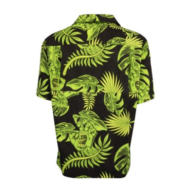 Santa Cruz Men's Short Sleeve Shirt Cabana STREET WEAR Santa Cruz Men's Short Sleeve Shirt Cabana STREET WEAR