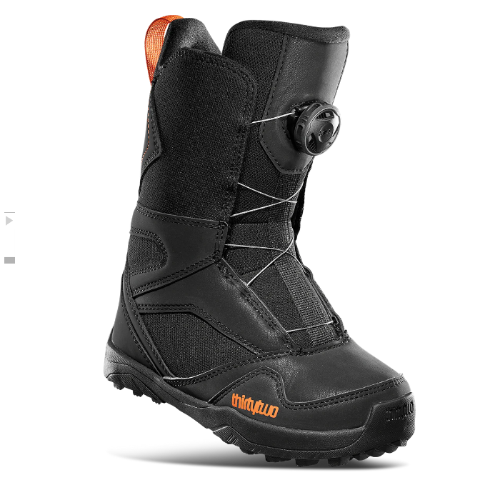 Τhirtytwo Kids Snowboard Boots Youth BOA Black/ Orange