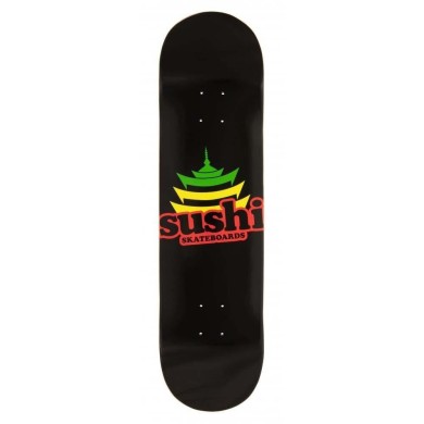 Sushi Skate Deck Pagoda Logo KIDS