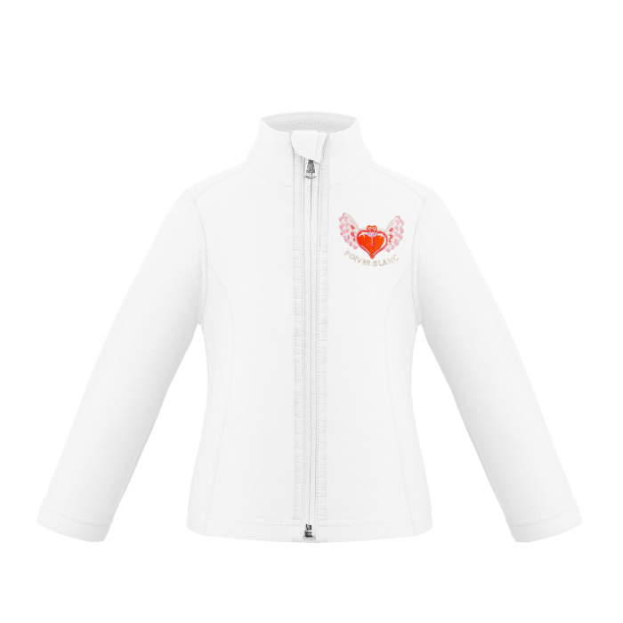 Poivre Blanc Κοριτσίστικη Ζακέτα Micro Fleece ΡΟΥΧΑ ΒΟΥΝΟΥ Poivre Blanc Κοριτσίστικη Ζακέτα Micro Fleece ΡΟΥΧΑ ΒΟΥΝΟΥ