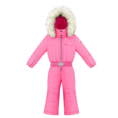 Poivre Blanc Baby Girl Ski Overall Pink Poivre Blanc Baby Girl Ski Overall Pink