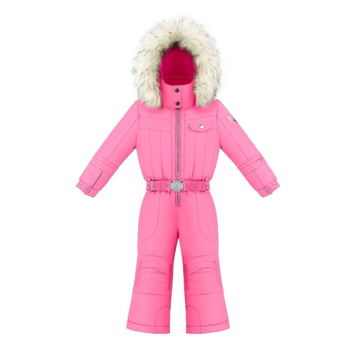 Poivre Blanc Baby Girl Ski Overall Pink Poivre Blanc Baby Girl Ski Overall Pink