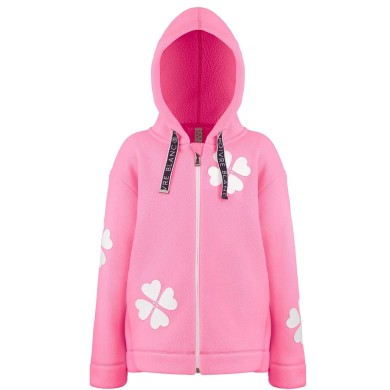 Poivre Blanc Girls Sherpa Fleece Hooded Jacket Poivre Blanc Girls Sherpa Fleece Hooded Jacket