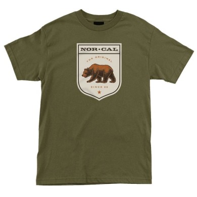 Nor Cal S/S T-shirt Republic Badge MEN