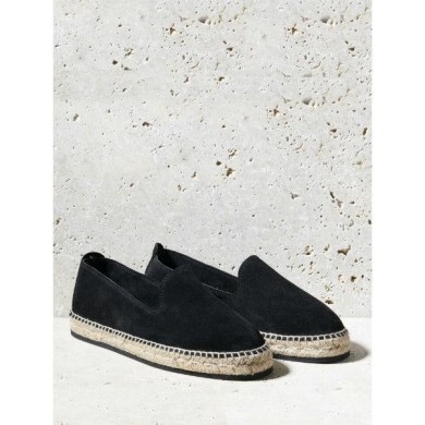 OAS Espadrilles Suede Black