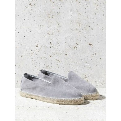 OAS Espadrilles Suede Grey