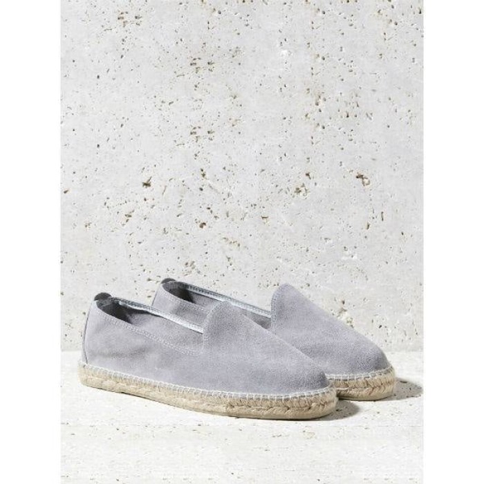 OAS Espadrilles Suede Grey