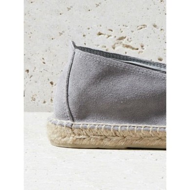 OAS Espadrilles Suede Grey